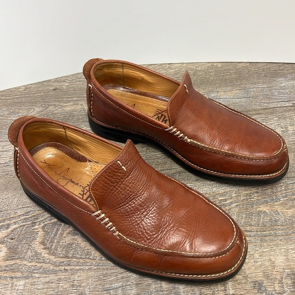 Martin Dingman 530073 Glove Leather Driving Loafers Size 11 Made in Brazil